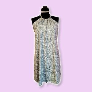 Eddie Bauer tropical leaf print athletic dress